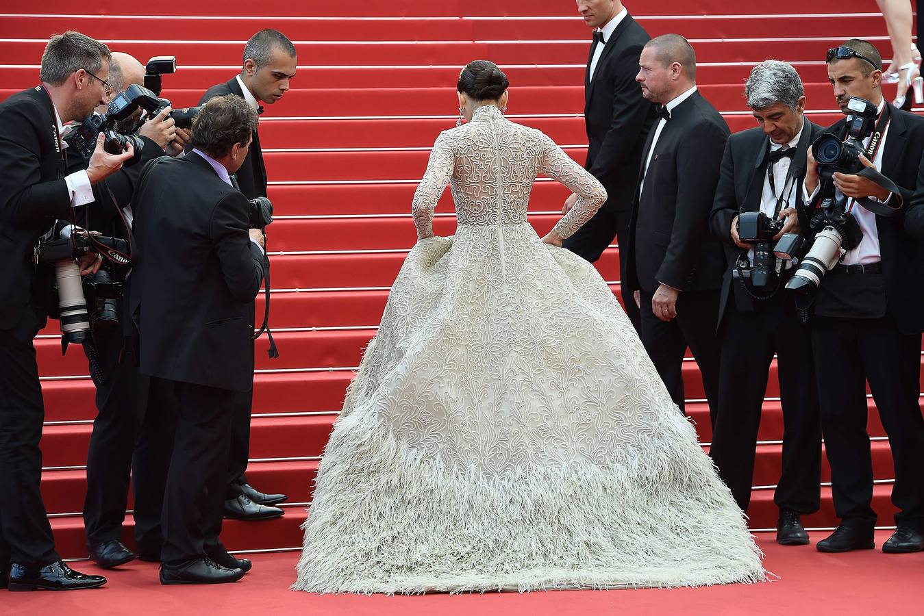 Antonio Banderas presume de su espectacular novia en Cannes