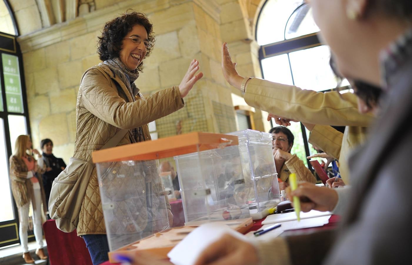 La alcaldesa de Durango, Aitziber Idigoras (PNV).