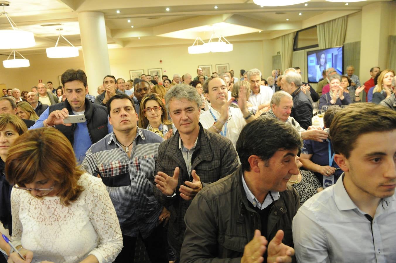 La noche electoral del PP en Vitoria