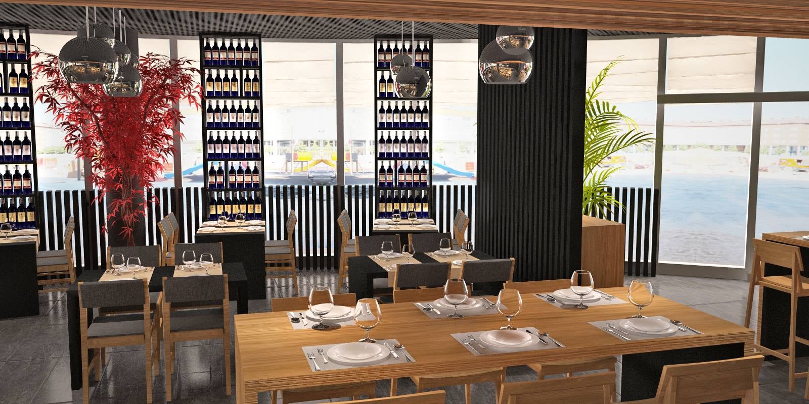 Así es la cafetería de la estación de autobuses de Vitoria