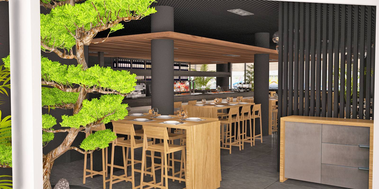 Así es la cafetería de la estación de autobuses de Vitoria