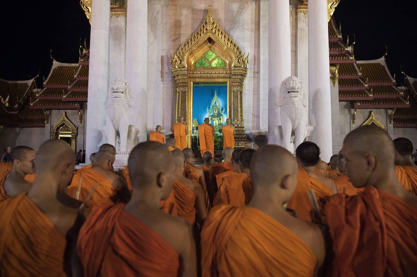 La luz que ilumina a Buda