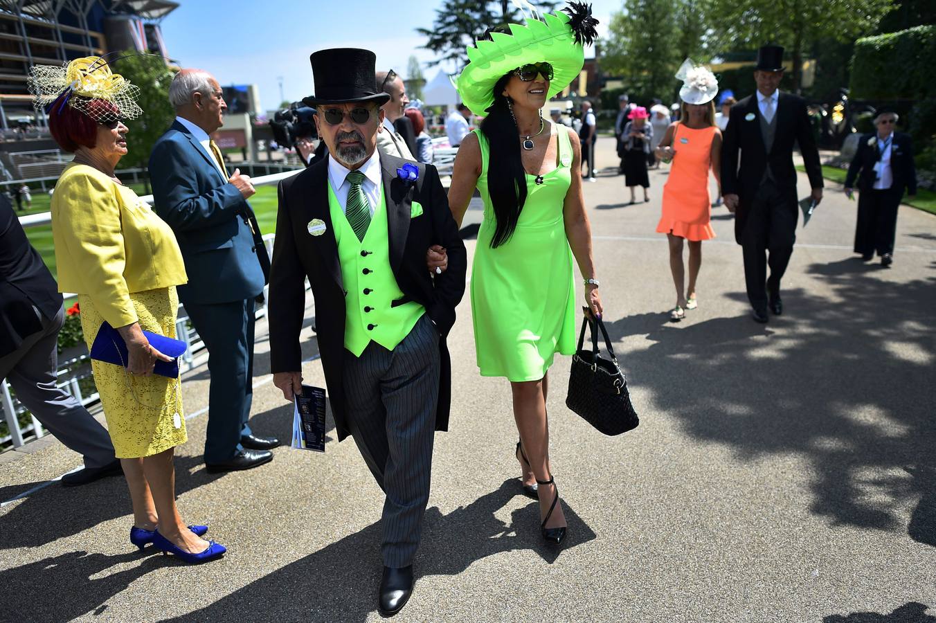 Ascot: la pasarela más extravagante de sombreros