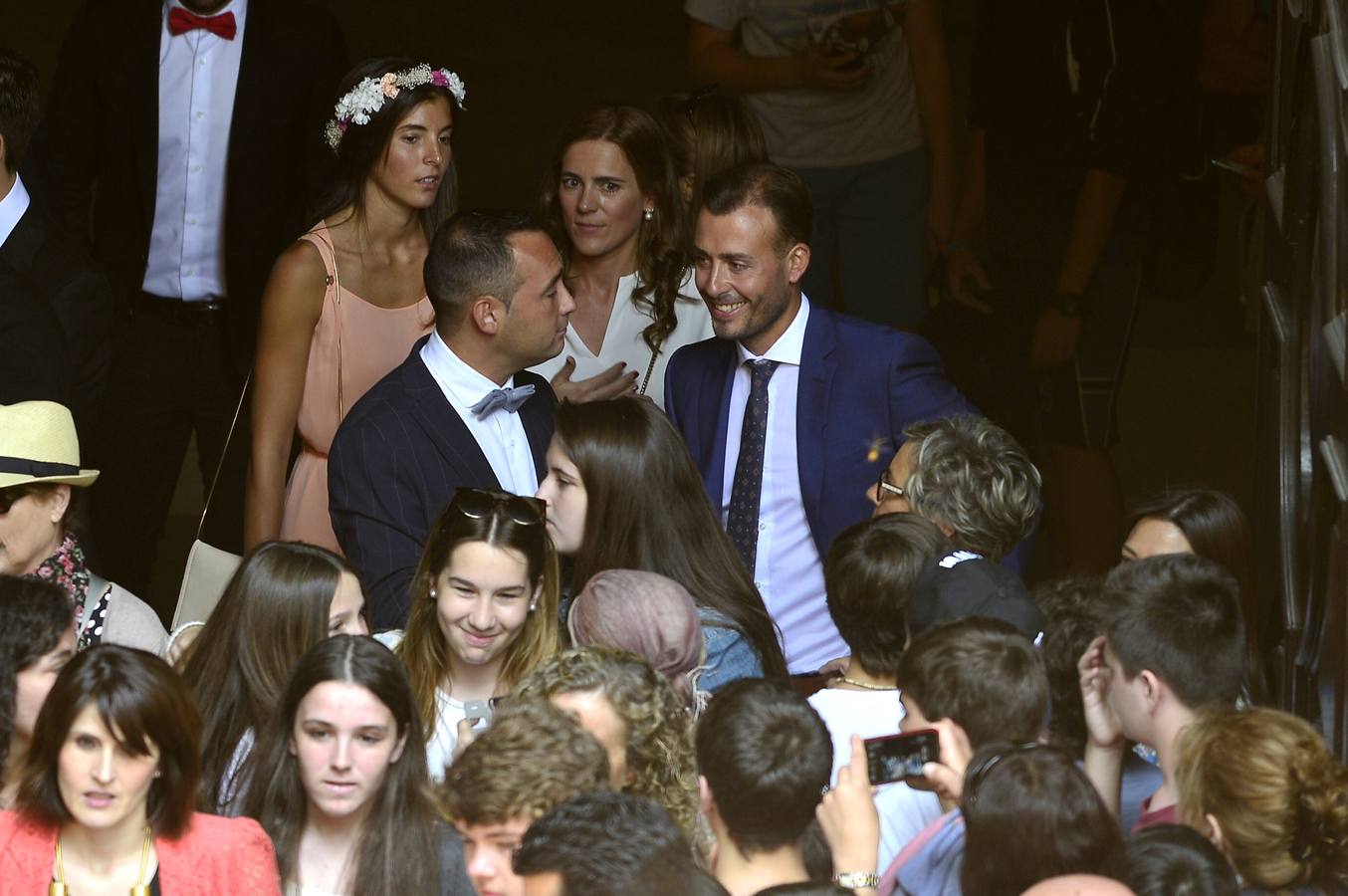 Los invitados más destacados en la boda de Fernando Llorente y María Lorente