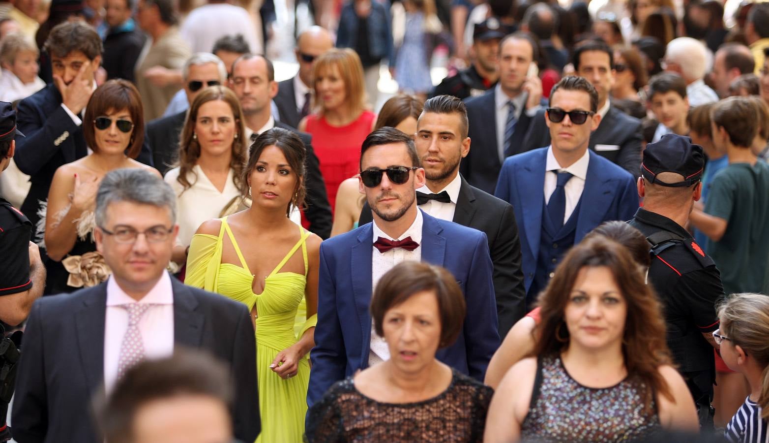 Los invitados más destacados en la boda de Fernando Llorente y María Lorente