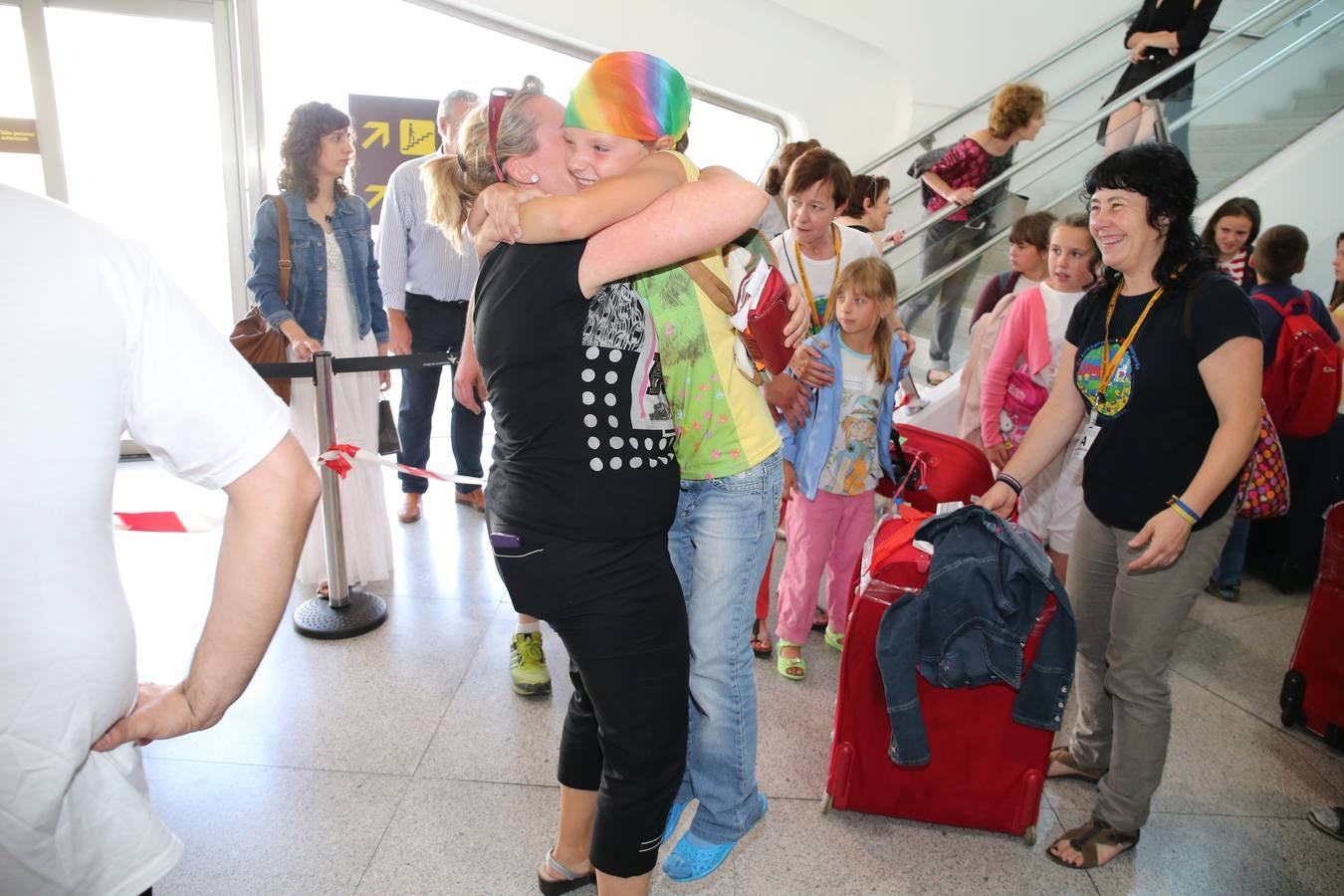 Los niños de Chernobil veranean en Euskadi