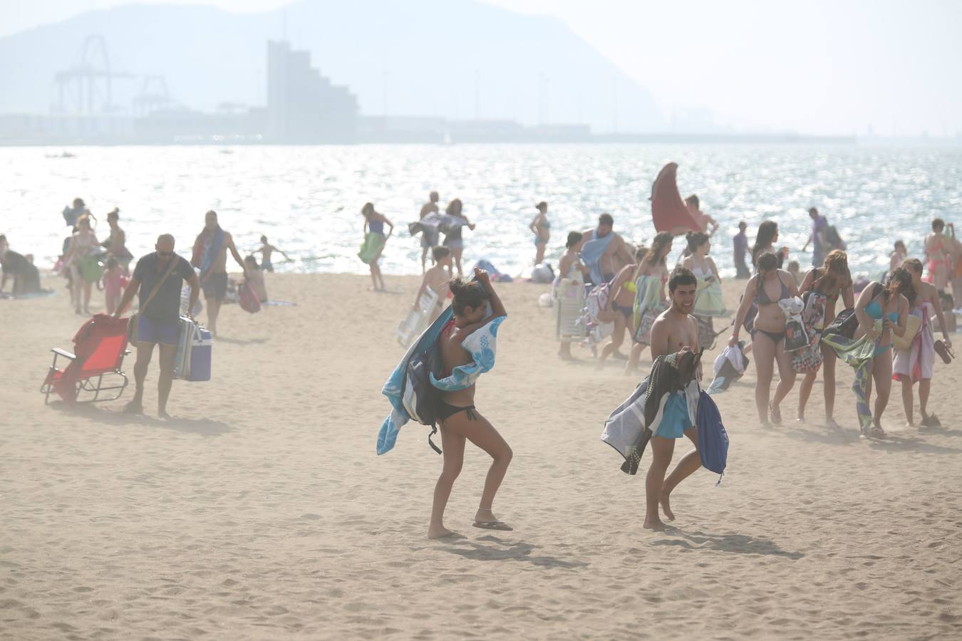 Bizkaia alcanza los 40 grados en una jornada de calor asfixiante