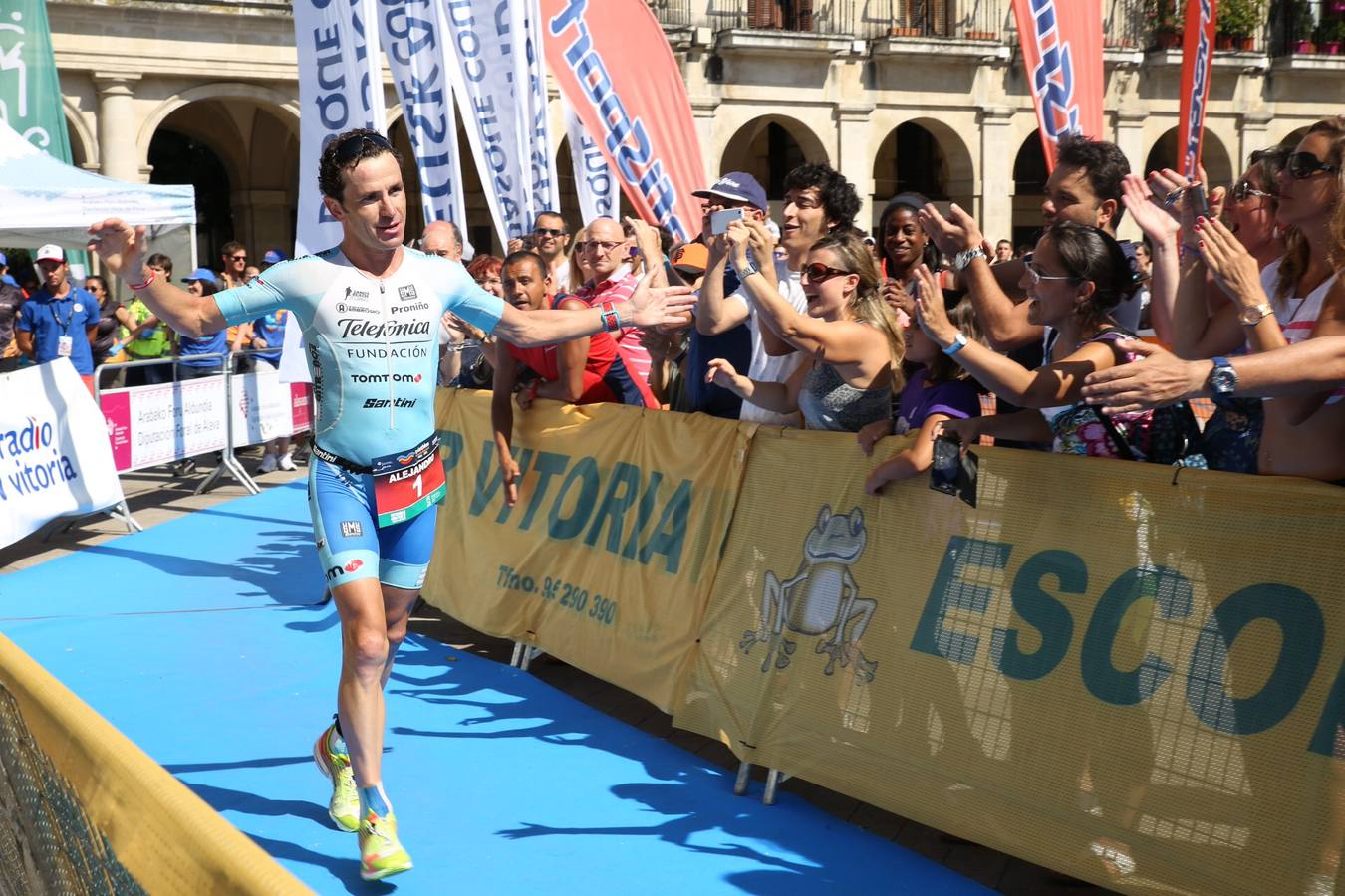 Los mejores momentos del Triatlón de Vitoria