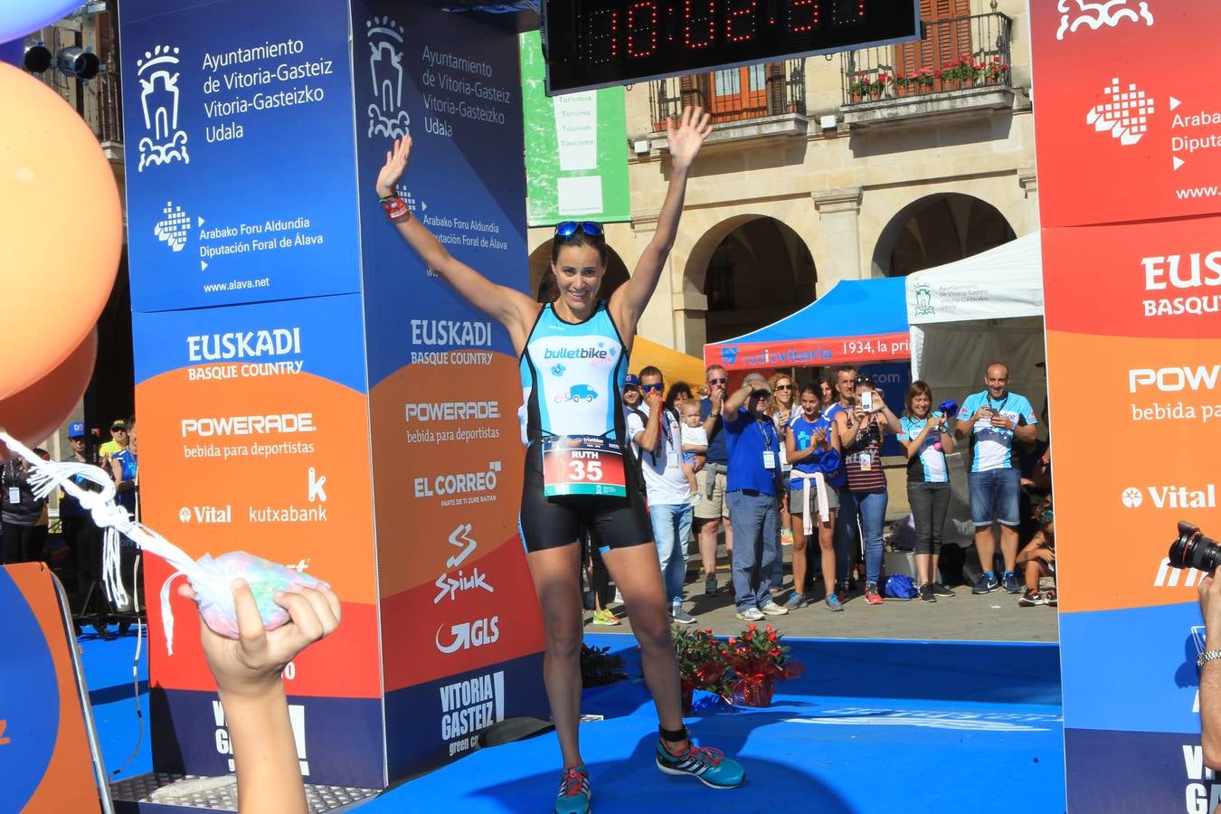 Los mejores momentos del Triatlón de Vitoria