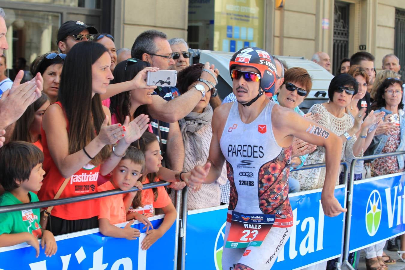 Triatlón de Vitoria, sufrimiento con recompensa