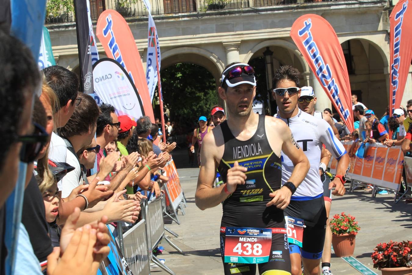 Triatlón de Vitoria, sufrimiento con recompensa