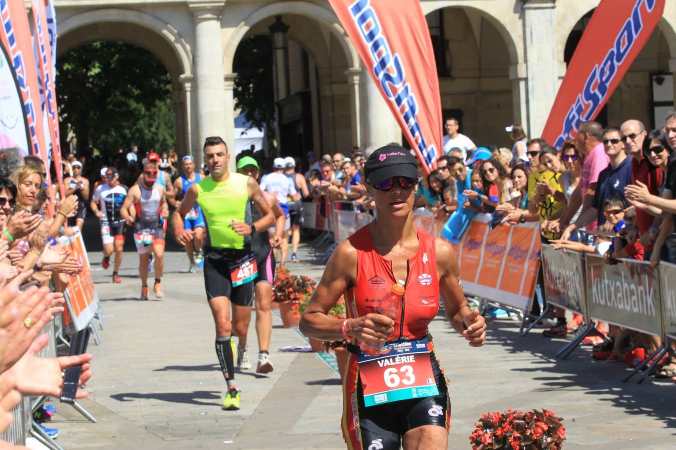 Triatlón de Vitoria, sufrimiento con recompensa