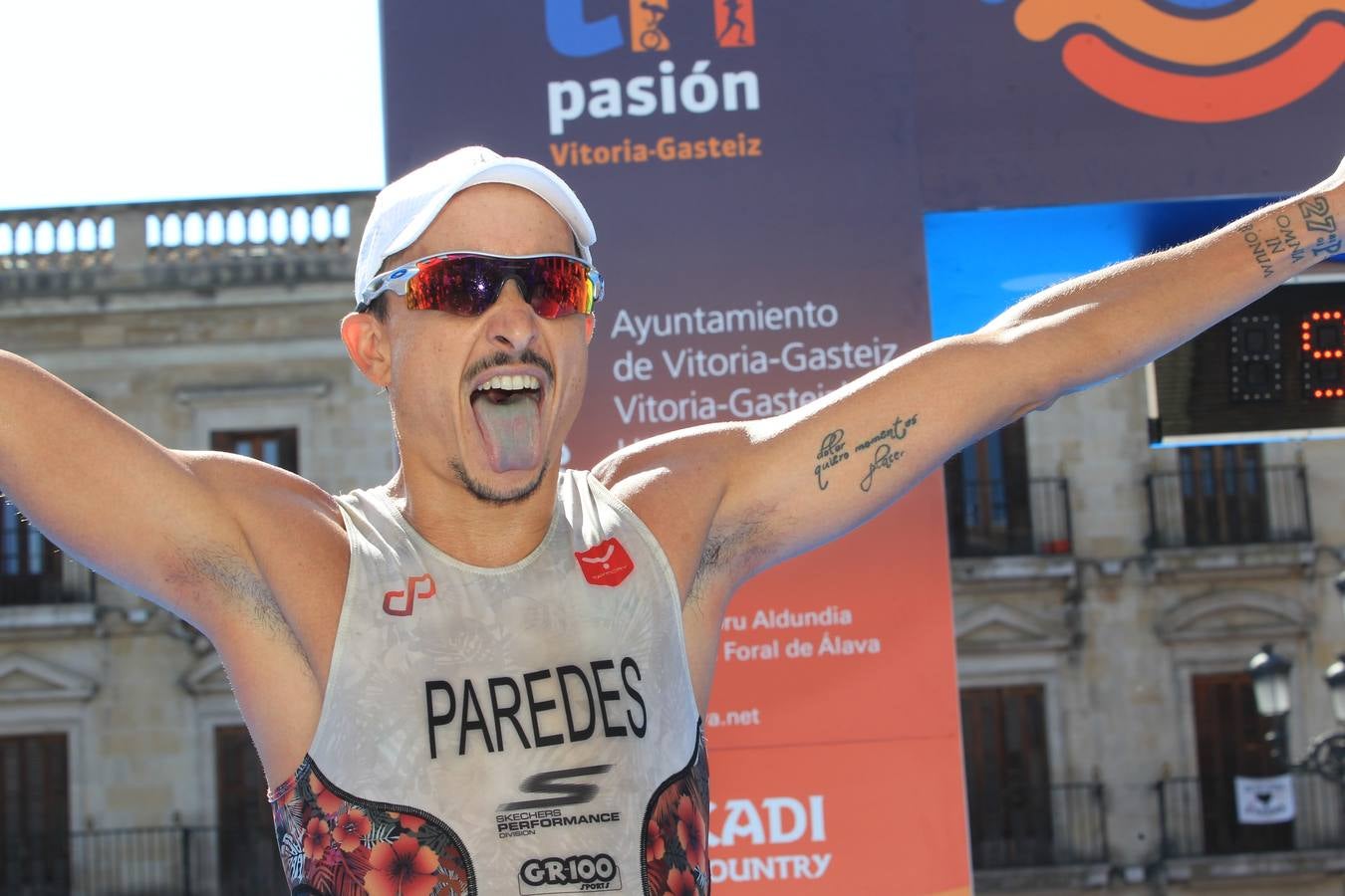 Triatlón de Vitoria, sufrimiento con recompensa
