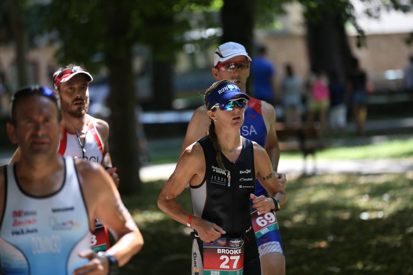 Triatlón de Vitoria, sufrimiento con recompensa