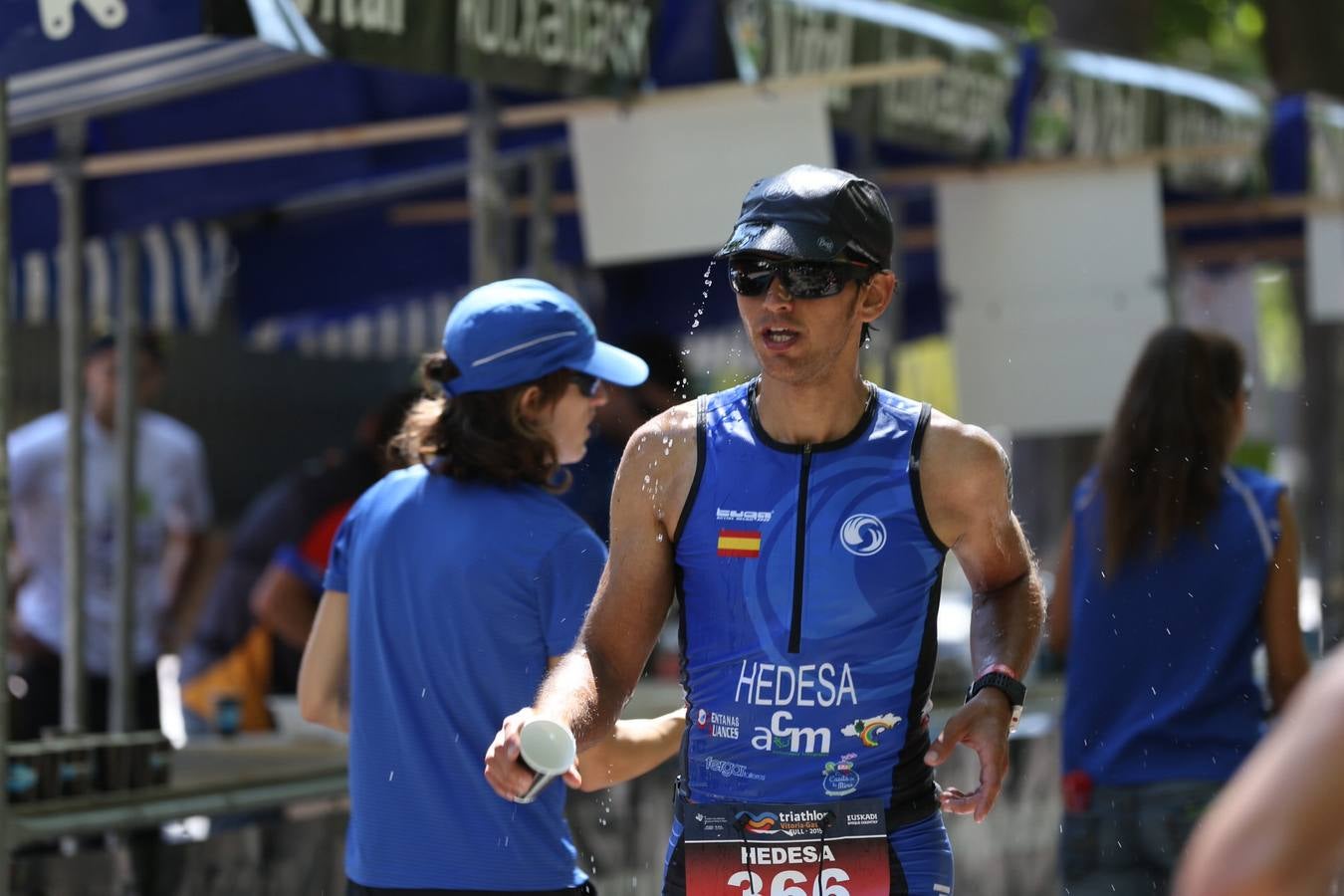 Triatlón de Vitoria, sufrimiento con recompensa