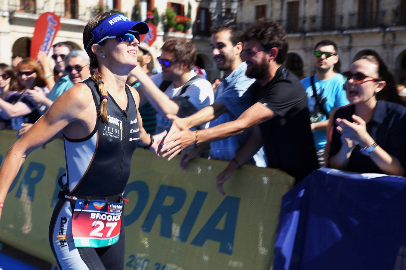 Triatlón de Vitoria, sufrimiento con recompensa