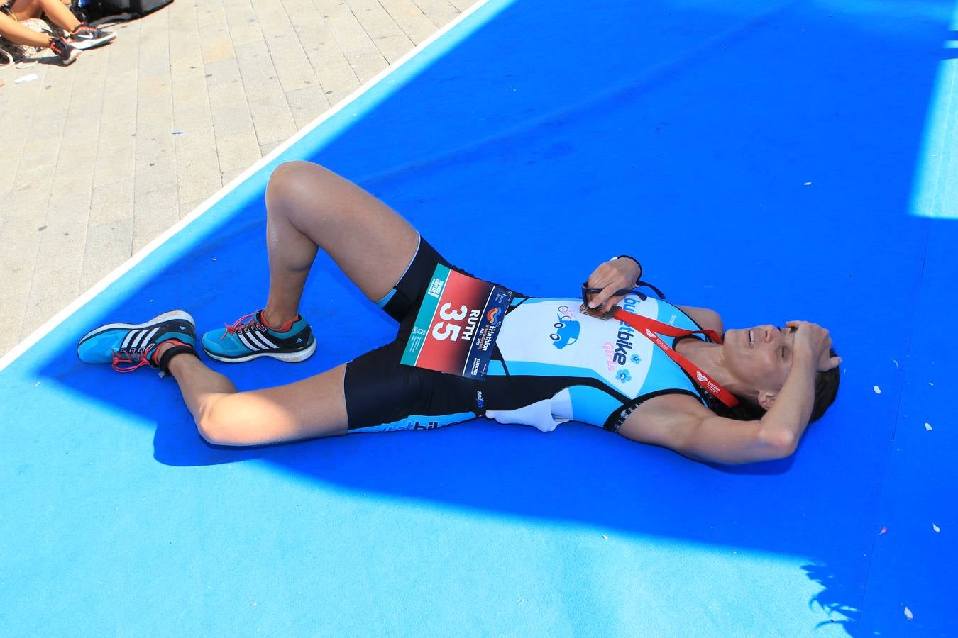 Triatlón de Vitoria, sufrimiento con recompensa