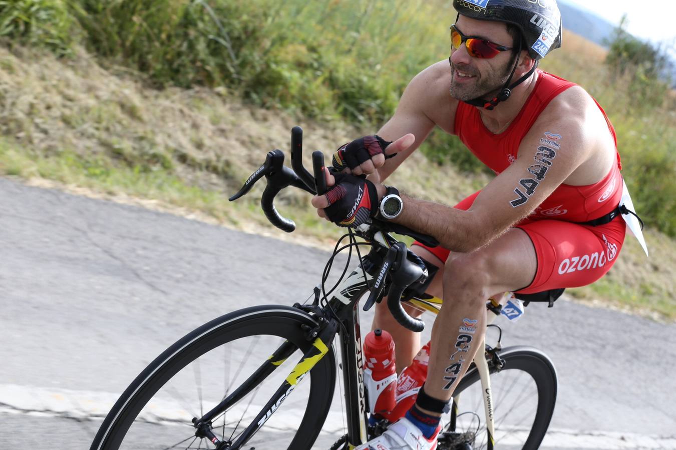 Triatlón de Vitoria, sufrimiento con recompensa