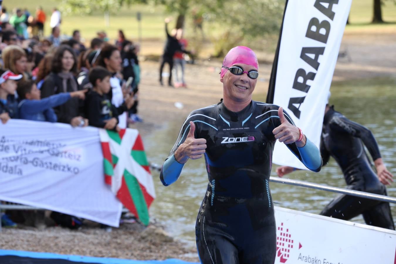 Triatlón de Vitoria, sufrimiento con recompensa