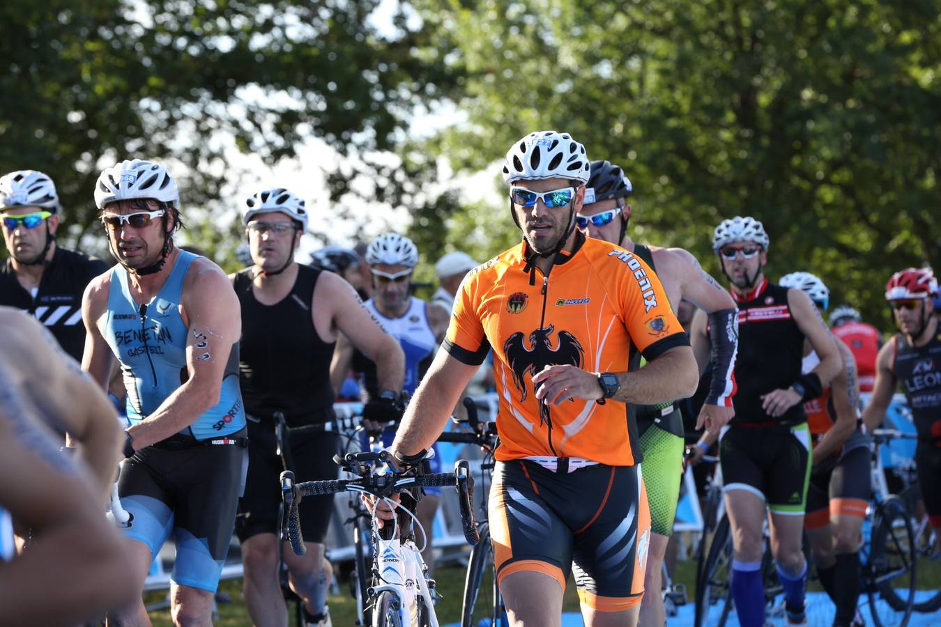 Triatlón de Vitoria, sufrimiento con recompensa