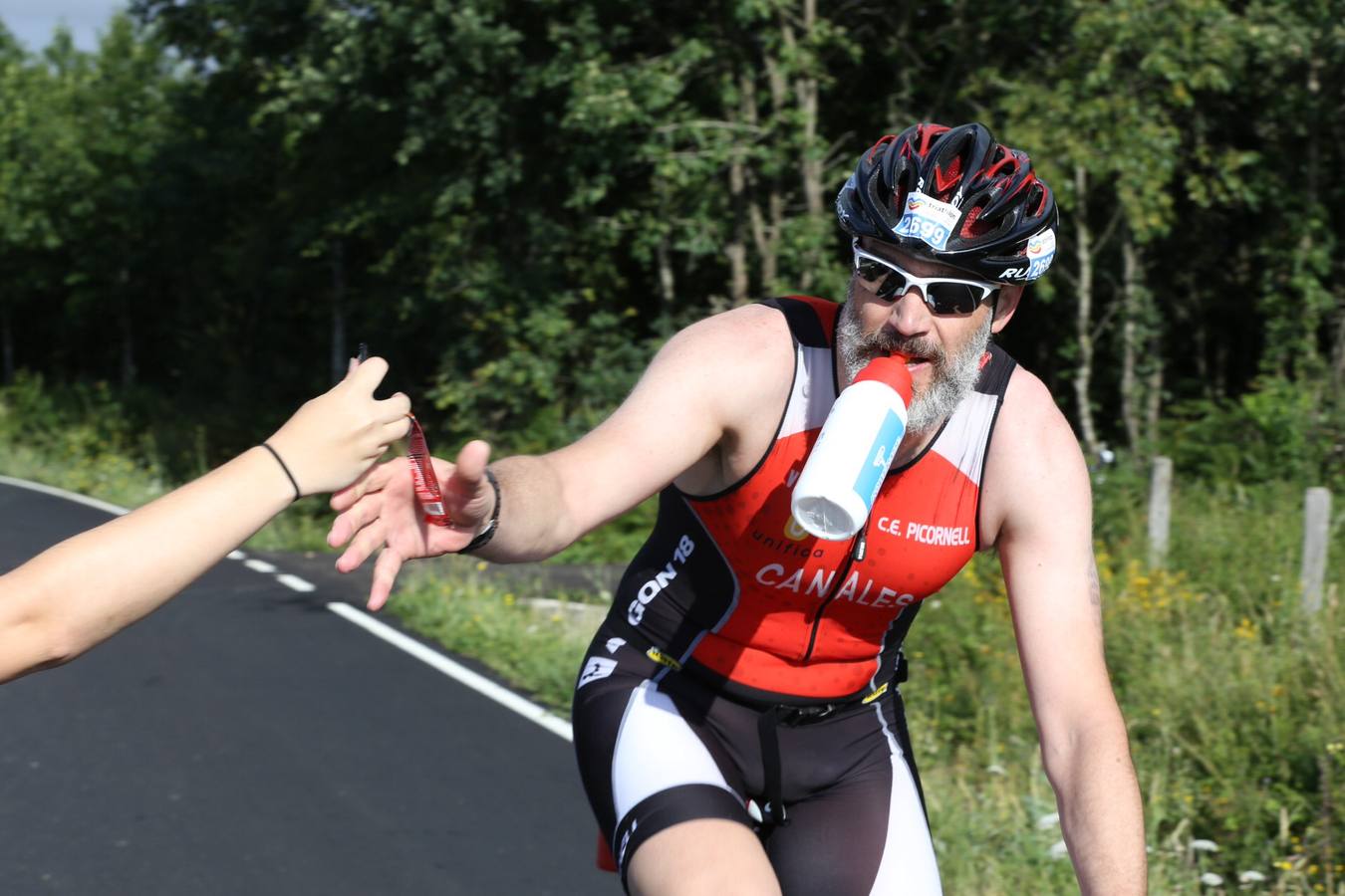 Triatlón de Vitoria, sufrimiento con recompensa