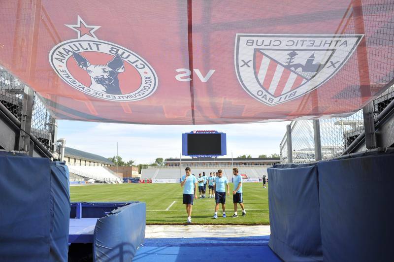 El Athletic entrena en Boise