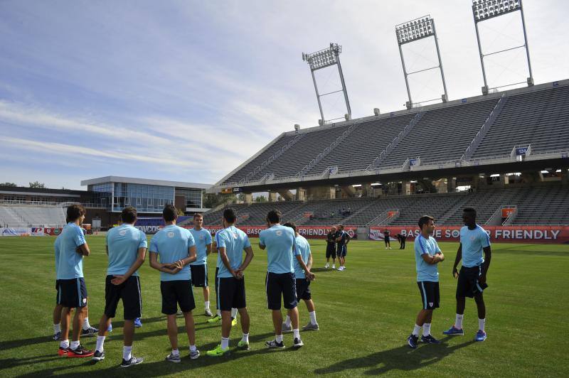 El Athletic entrena en Boise