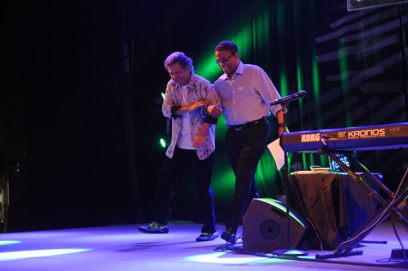 Chick Corea y Herbie Hancock deslumbran en el cierre del Festival de Vitoria