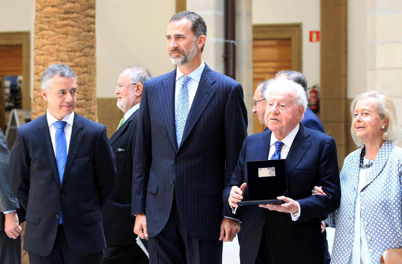 La visita de Felipe VI a Bilbao, en imágenes