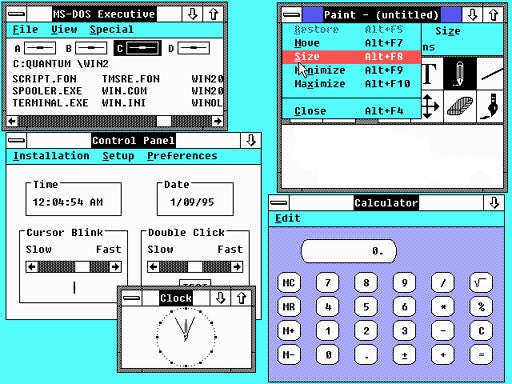 Windows, 30 años de evolución