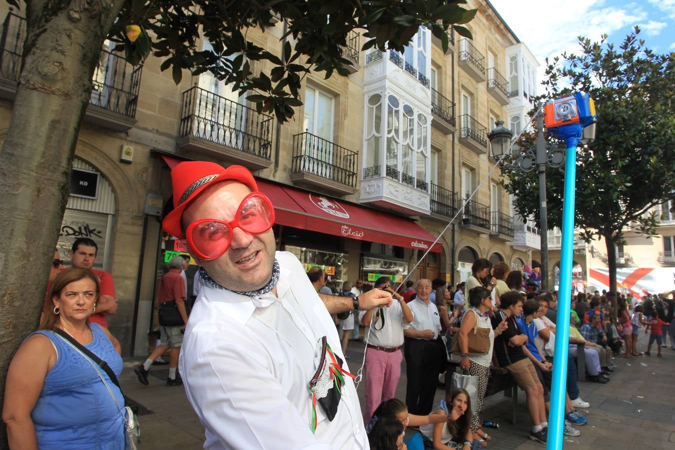 Segundo paseíllo de los blusas a los toros