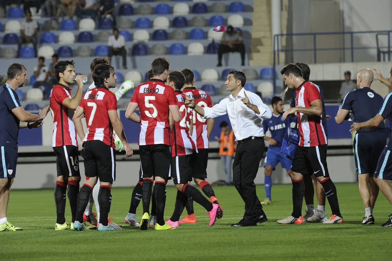 El Inter Baku-Athletic, en imágenes