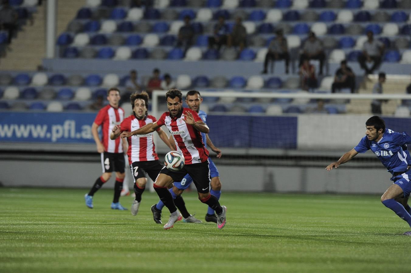 El Inter Baku-Athletic, en imágenes