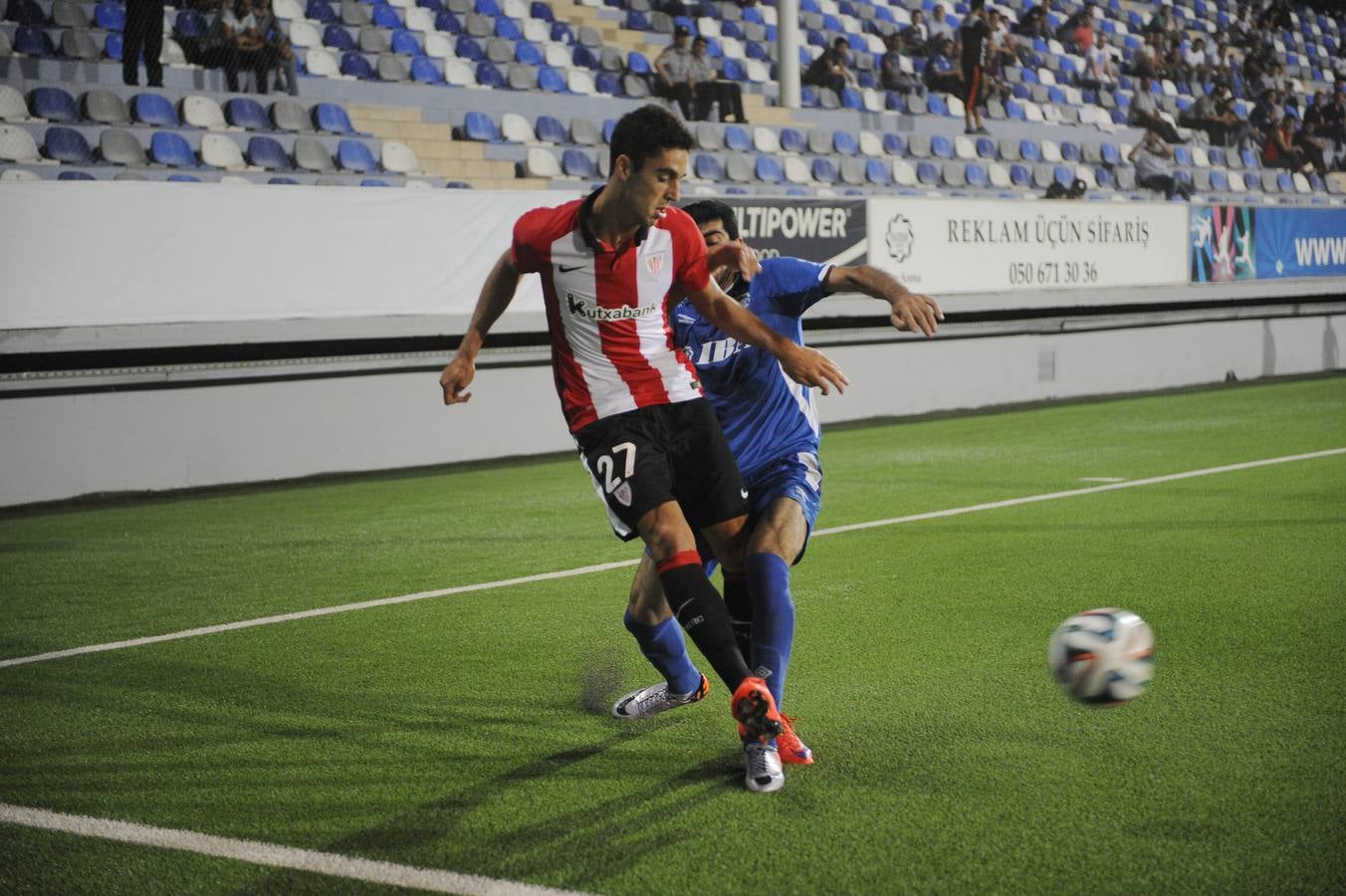 El Inter Baku-Athletic, en imágenes