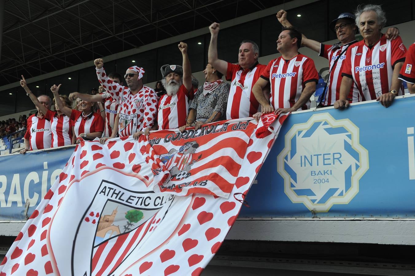 El Inter Baku-Athletic, en imágenes