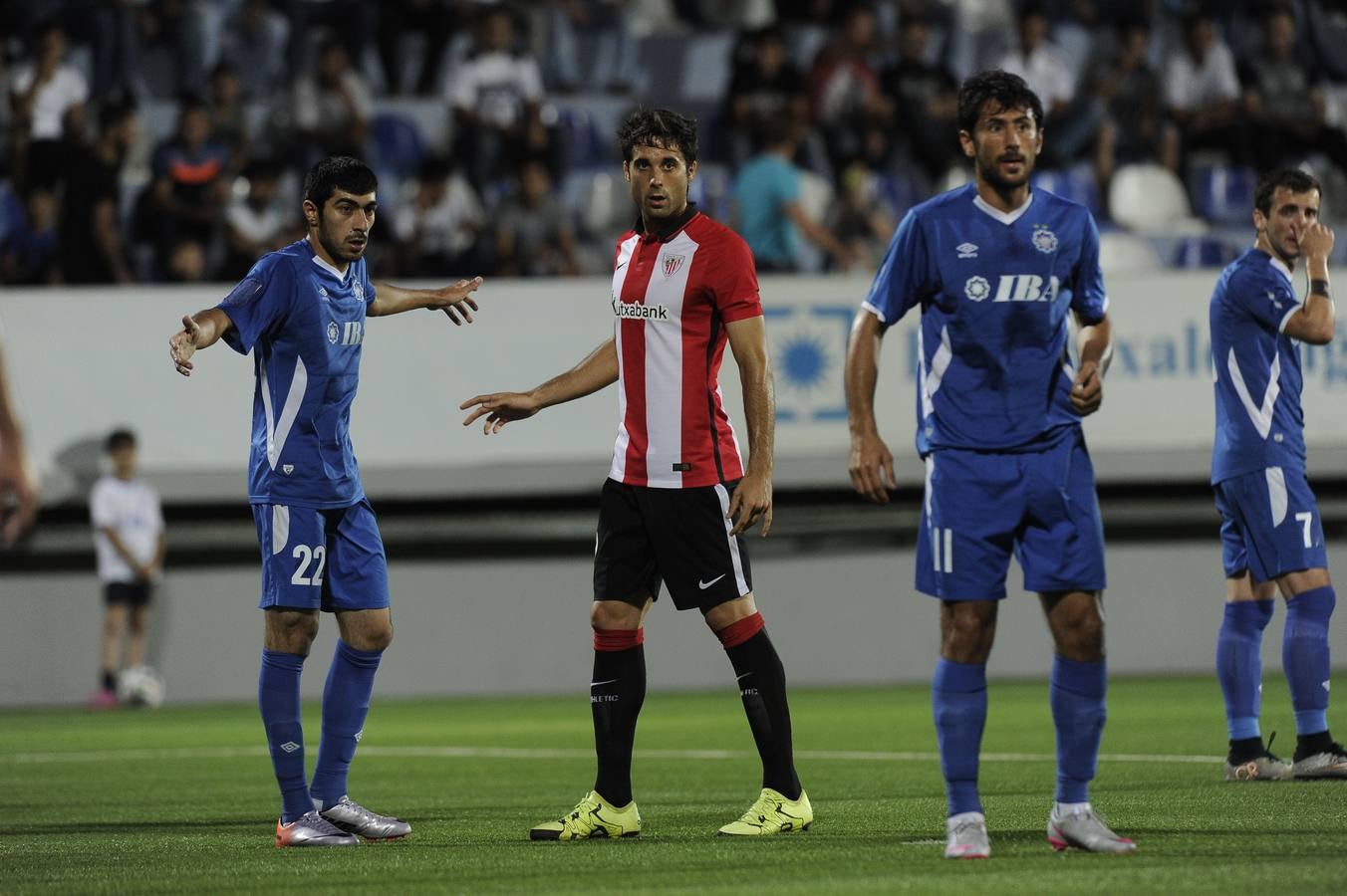 El Inter Baku-Athletic, en imágenes