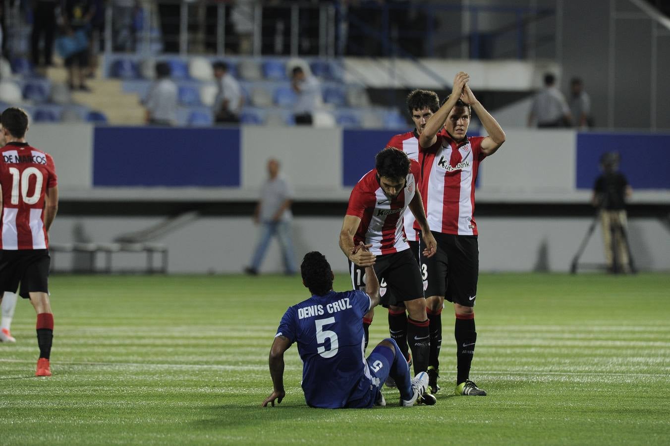 El Inter Baku-Athletic, en imágenes