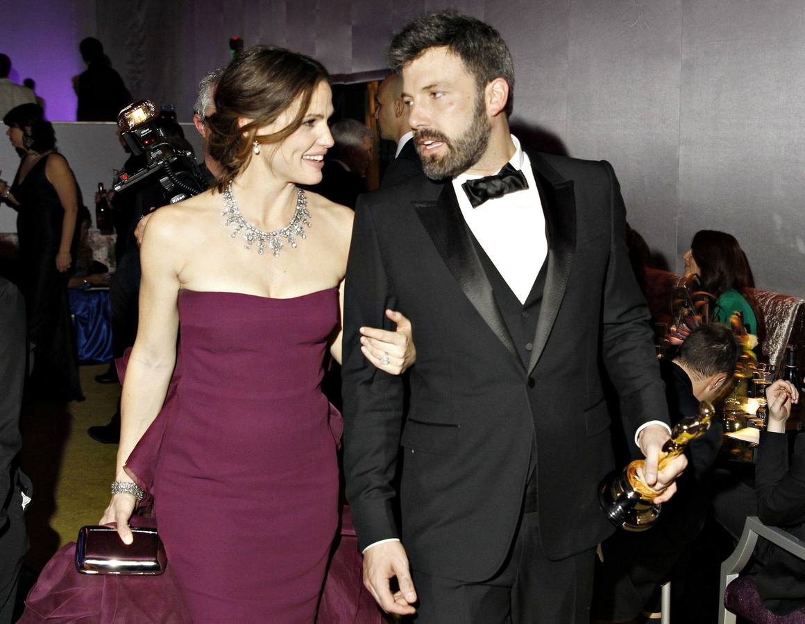 Jennifer Garner eta Ben Affleck.