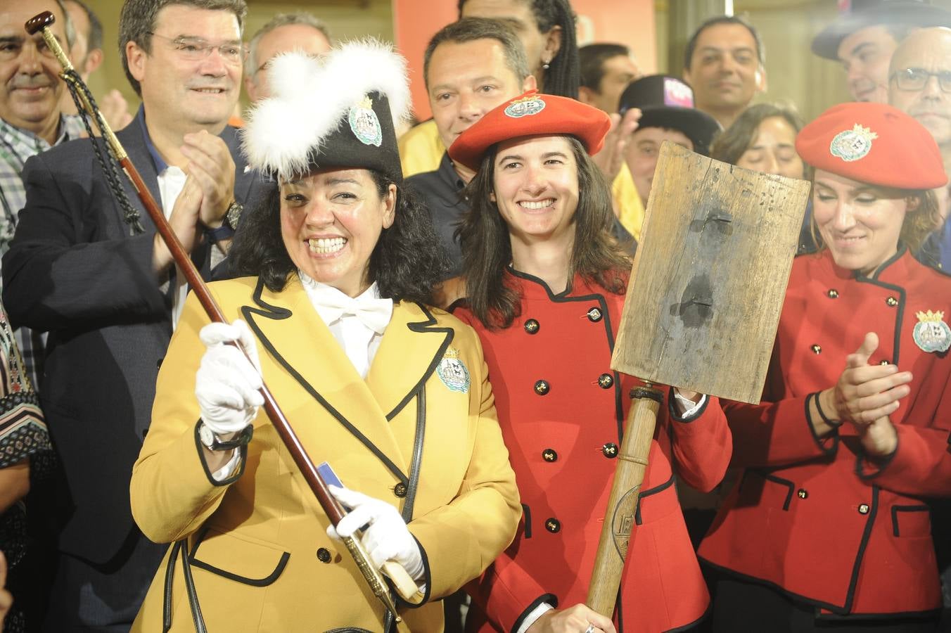 La recepción en el Ayuntamiento