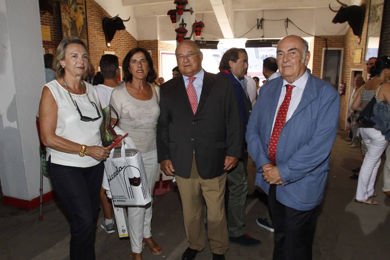 Carmen Tejada, Carmen Careaga, Borja Domecq y Antonio Barandiarán.