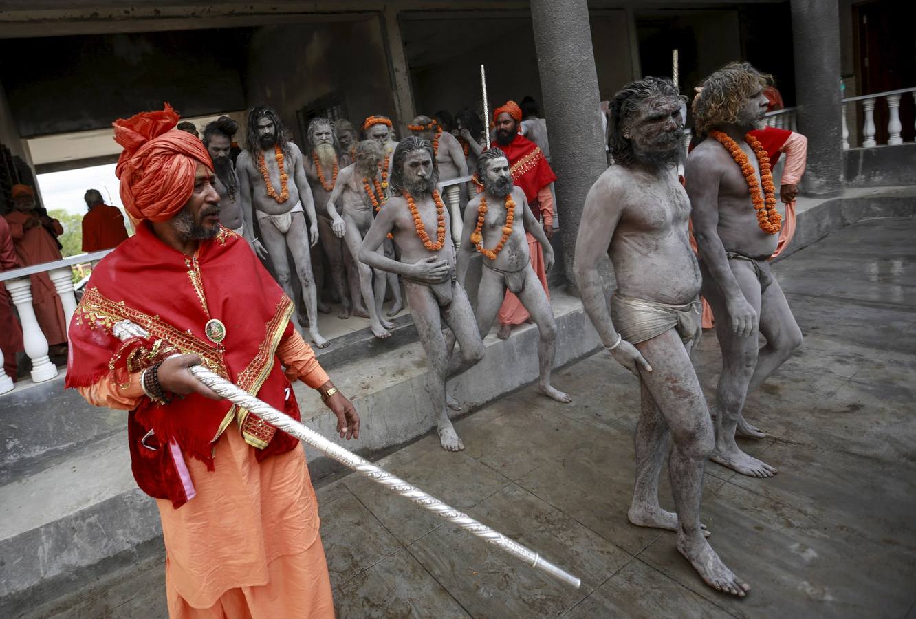 Multitudinaria festividad hindú de Kumbh Mela en la India