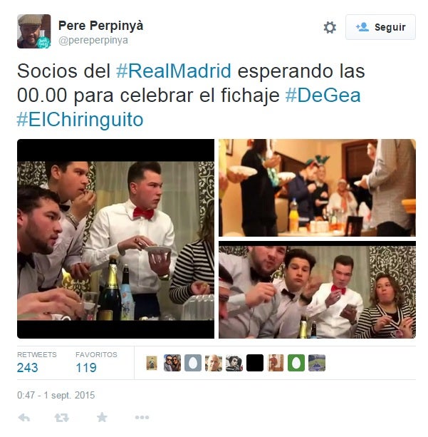 La red saca los colores al caso De Gea a golpe de meme