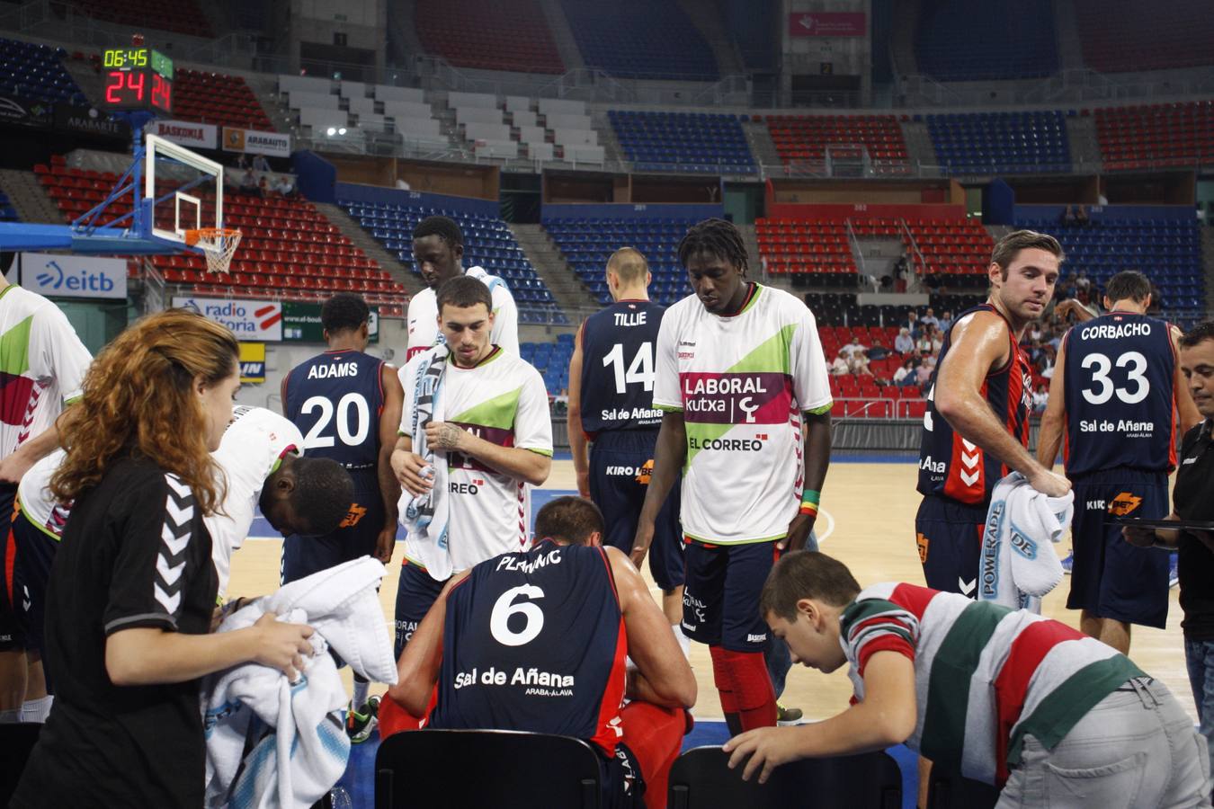 Amistoso entre Baskonia y PAU Orthez
