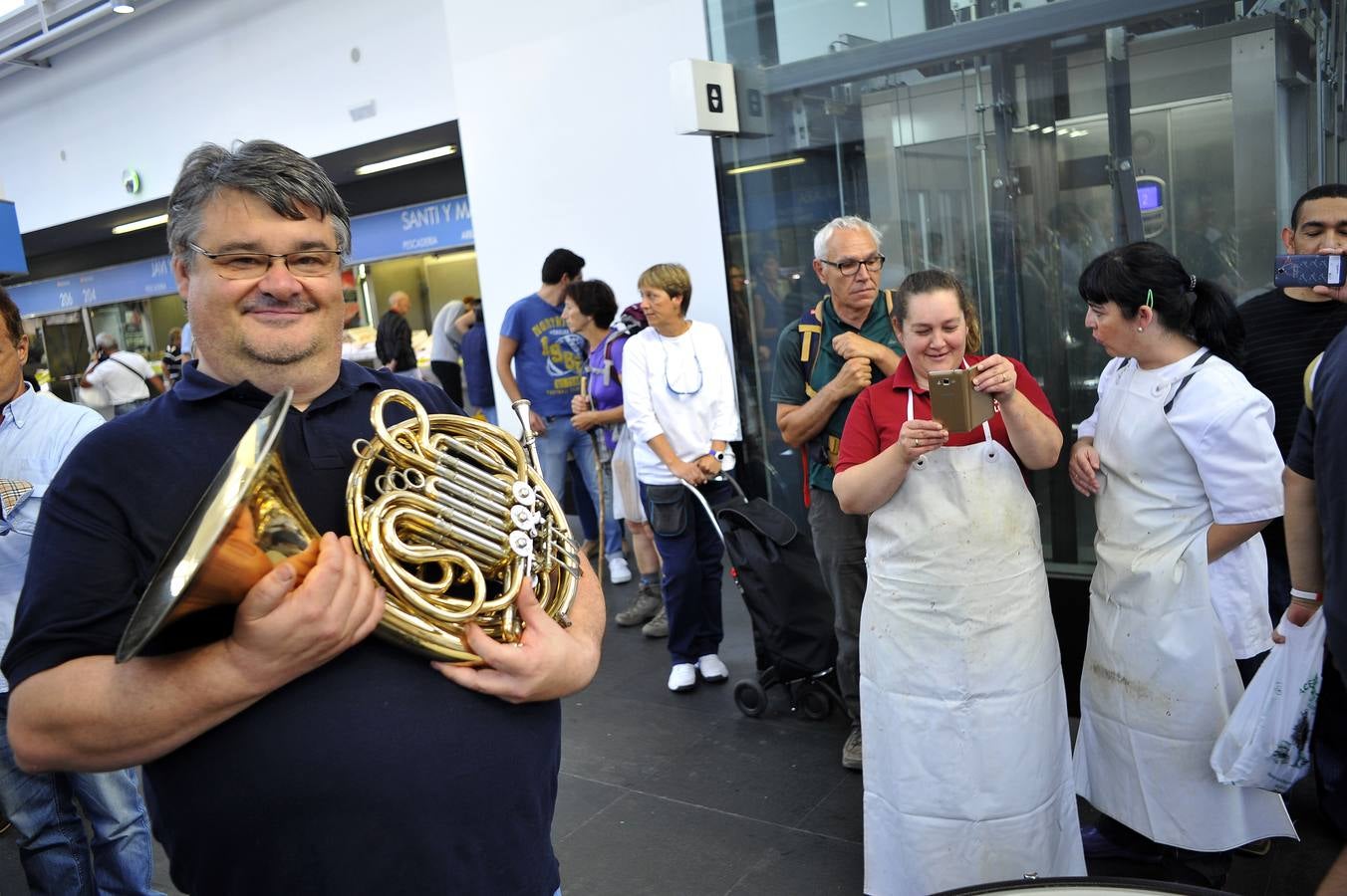 Rossini se cuela en el mercado de La Ribera