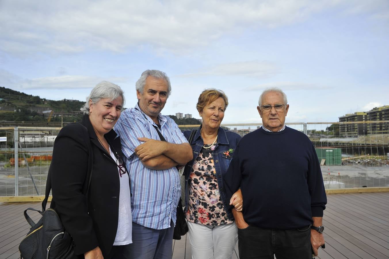 Pilar Fernández de Pinedo, Marcos Santander, Josefina Orellana e Iñaki Múgica.