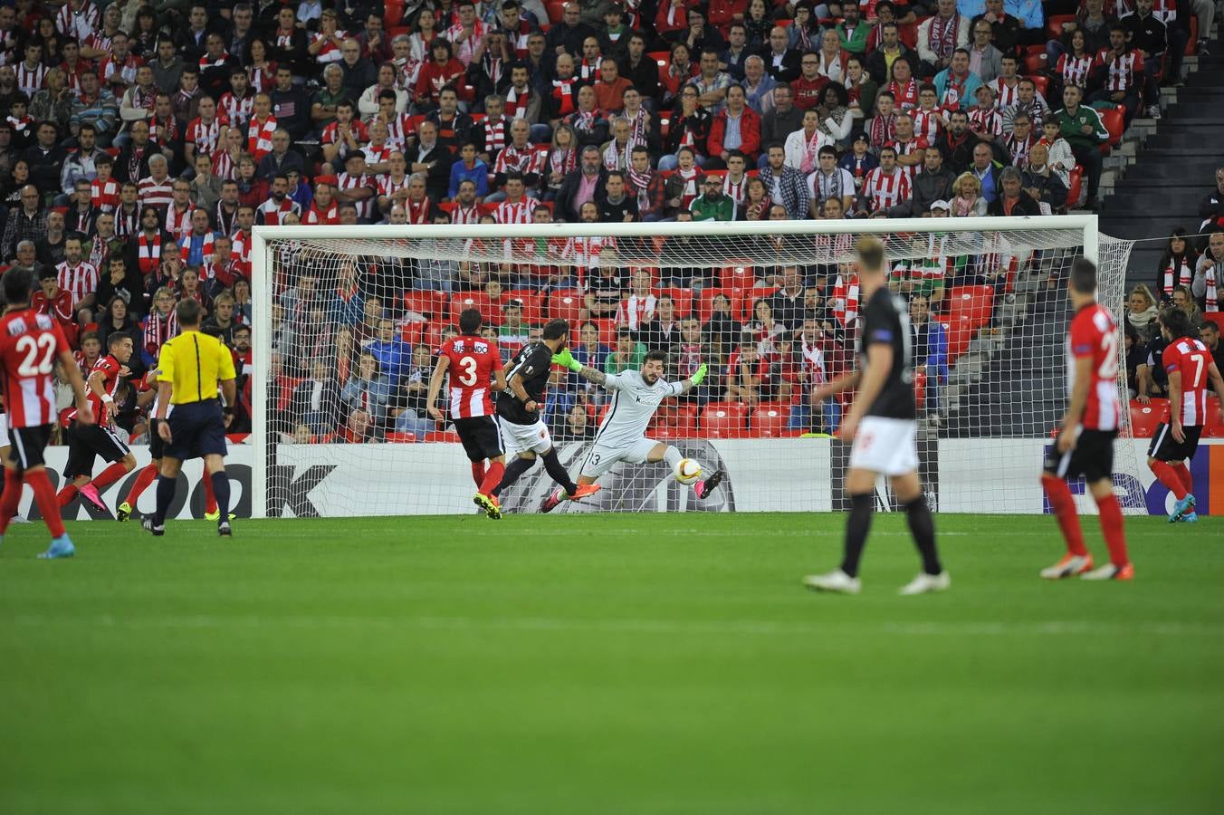 Las mejores imágenes del partido Athletic-Augsburgo