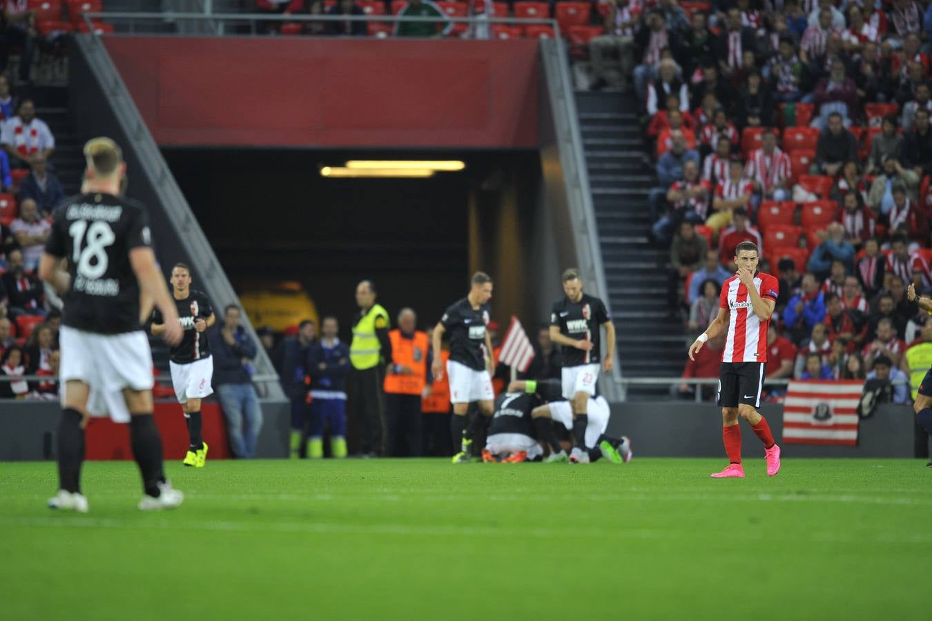 Las mejores imágenes del partido Athletic-Augsburgo