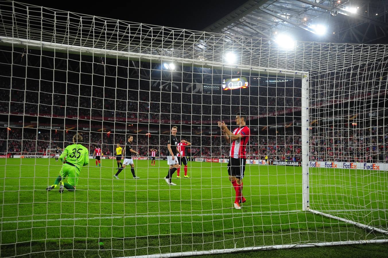 Las mejores imágenes del partido Athletic-Augsburgo