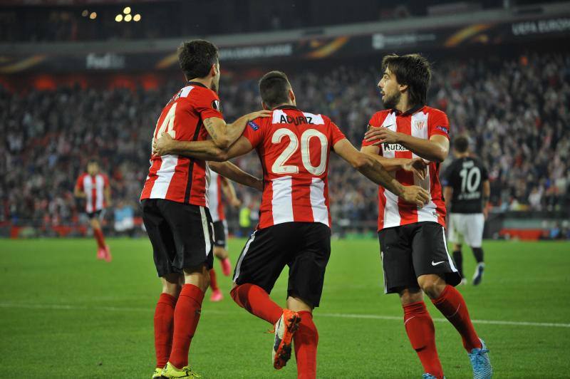 Las mejores imágenes del partido Athletic-Augsburgo