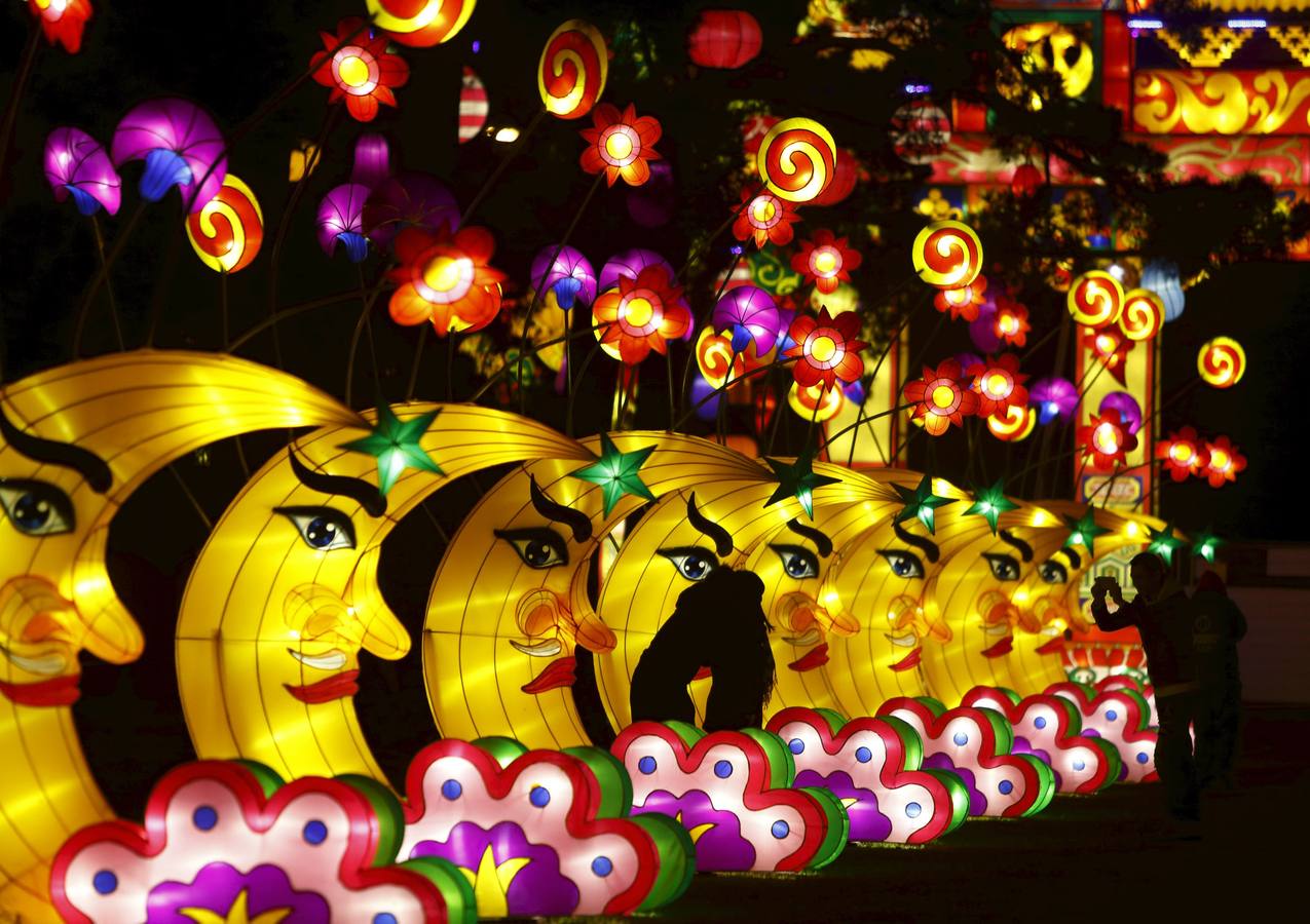 Luces mágicas iluminan Melbourne